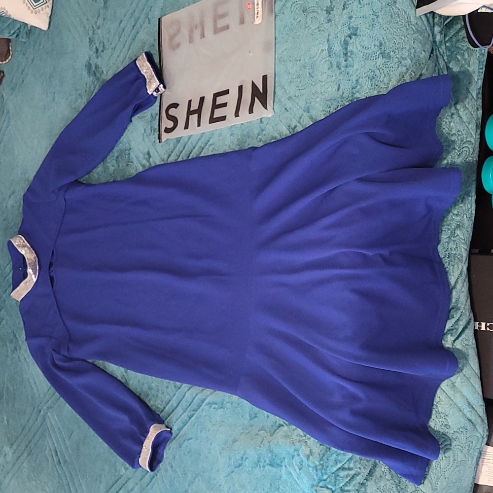 Shein, Royal blue, size 12 XL mermaid dress.